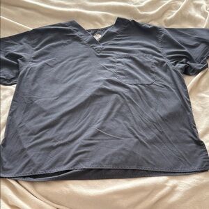 Men’s Grey Scrub Top